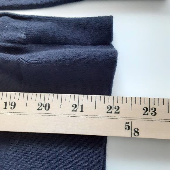 Banana Republic Merino Wool Fitted Cardigan Sweater Small Button Blue Sz M Y2K - Picture 8 of 9